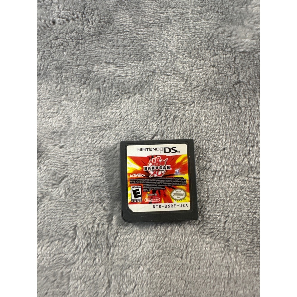 Bakugan Battle Brawlers Nintendo DS Game Cartridge NTR-B6RE-USA‎ Activision E